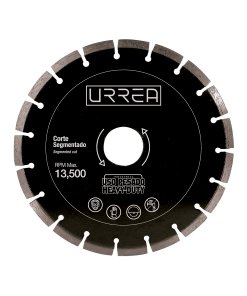 Disco de diamante segmentado, 7" Urrea DDPS7