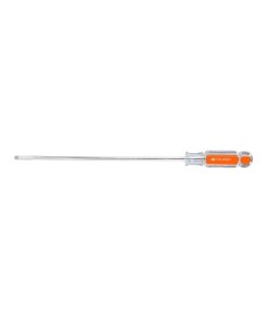 Desarmador Cabinet Truper 1/4" x 10" - Tecnología de Mango de Acetato para Trabajos Eléctricos que Proporciona Aislamiento y Seguridad al Usuario (Clave 14044)