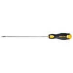 Desarmador cabinet 1/8 x 6' mango Comfort Grip, PRETUL