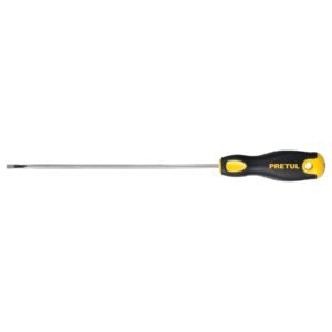 Desarmador cabinet 1/8 x 6' mango Comfort Grip, PRETUL