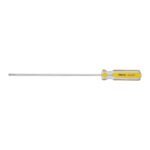 Desarmador cabinet 3/16 x 8' mango de PVC, PRETUL
