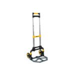 Diablo de carga, plegable de aluminio y base acero, 100 kg