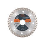 Disco de diamante de 4' x 2.2 mm, rin turbo, TRUPER