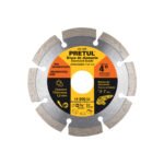 Disco de diamante de 4' x 1.2 mm rin segmentado, PRETUL