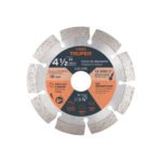 Disco de diamante de 4-1/2' x 2.1 mm, rin segmentado, TRUPER