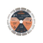 Disco de diamante de 7' x 2.5 mm, rin segmentado, TRUPER