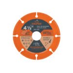 Disco de diamante de 4-1/2' x 1.6 mm, corte de metal, TRUPER