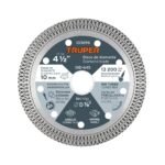Disco de diamante 4 1/2', corte porcelanato, TRUPER