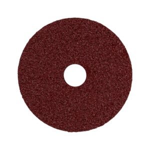Disco de lija 4-1/2' con respaldo de fibra, grano 24, TRUPER