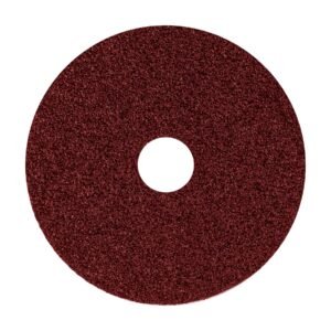 Disco de lija 4-1/2' con respaldo de fibra, grano 36, TRUPER