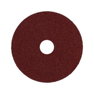 Disco de lija 4-1/2' con respaldo de fibra, grano 50, TRUPER