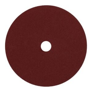 Disco de lija de 7' con respaldo de fibra, grano 120, TRUPER