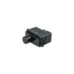 Dimmer giratorio, línea Italiana, color negro, VOLTECK