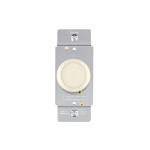 Atenuador de luz giratorio, Standard, marfil, VOLTECK