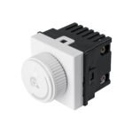 Dimmer giratorio de 1.5 módulos, línea Toledo, BASIC