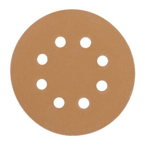 Paquete con 5 discos de lija 5' grano 150, 8 perforaciones