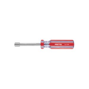Desarmador de caja 1/4' mango de PVC, PRETUL