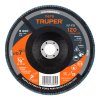 Disco Laminado Truper 7" Grano 120 Centro 7/8" Fibra - Tecnología de Uniformidad Superior para Proyectos Arquitectónicos que Asegura Resultados Consistentes en Toda la Superficie (Clave 11678)