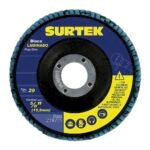 Disco laminado tipo 29 grano 40, 4-1/2" Surtek DLZ454