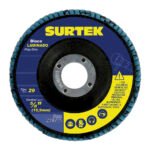 Disco laminado tipo 29 grano 80, 7" Surtek DLZ708