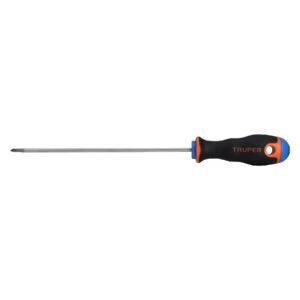 Desarmador de cruz 1/8' x 6' mango Comfort Grip, TRUPER