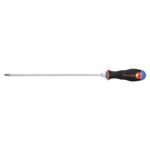 Desarmador de cruz 3/16' x 10' mango Comfort Grip, TRUPER
