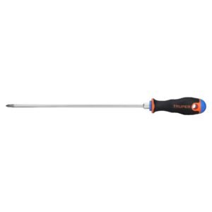 Desarmador de cruz 3/16' x 10' mango Comfort Grip, TRUPER