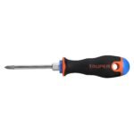 Desarmador de cruz 3/16' x 3' mango Comfort Grip, TRUPER