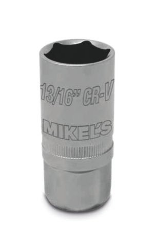 Dado para bujía 6 puntas 3/8” X 13/16” MIKELS DPB-382
