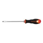 Desarmador plano 1/4' x 6' mango Comfort Grip, TRUPER