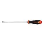 Desarmador plano 1/4' x 8' mango Comfort Grip, TRUPER