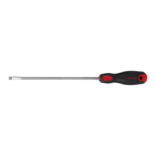 Desarmador plano 1/4' x 8', mango Comfort Grip, herramienta robusta para tareas exigentes, Pretul clave 21482