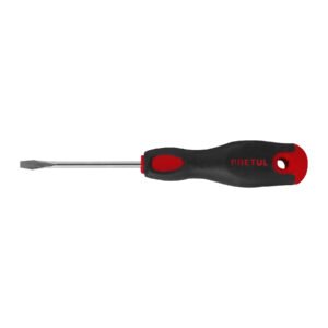 Desarmador plano 3/16 x 3' mango Comfort Grip, PRETUL