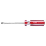 Desarmador plano 3/16 x 4' mango de PVC, PRETUL