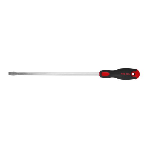 Desarmador plano 3/8' x 12', mango Comfort Grip, alto rendimiento para trabajos exigentes, Pretul clave 28081