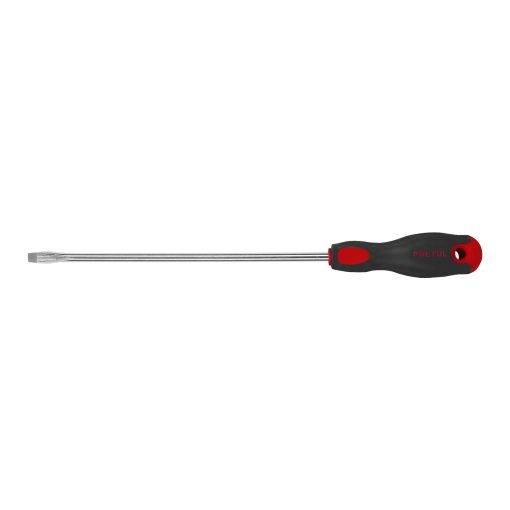 Desarmador plano 5/16' x 10', mango Comfort Grip, alta resistencia para tareas de impacto, Pretul clave 28079