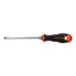 Desarmador plano 5/16' x 6' mango Comfort Grip, TRUPER