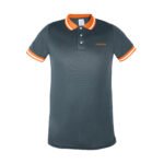 Playera polo performance para hombre, gris, EEG, TRUPER