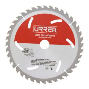 Disco para sierra circular para corte de madera 24 dientes, 7-1/4" Urrea DSM724