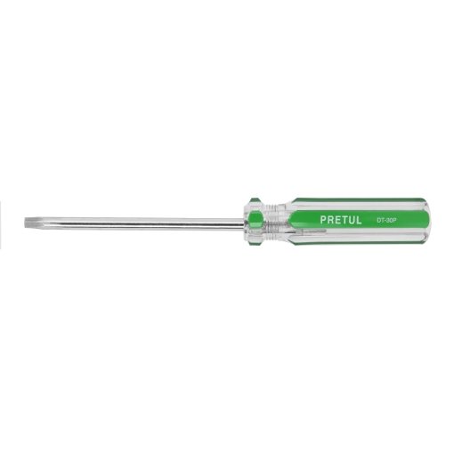 Desarmador punta Torx T 30, mango de PVC, herramienta fiable para aplicaciones técnicas, Pretul clave 29987