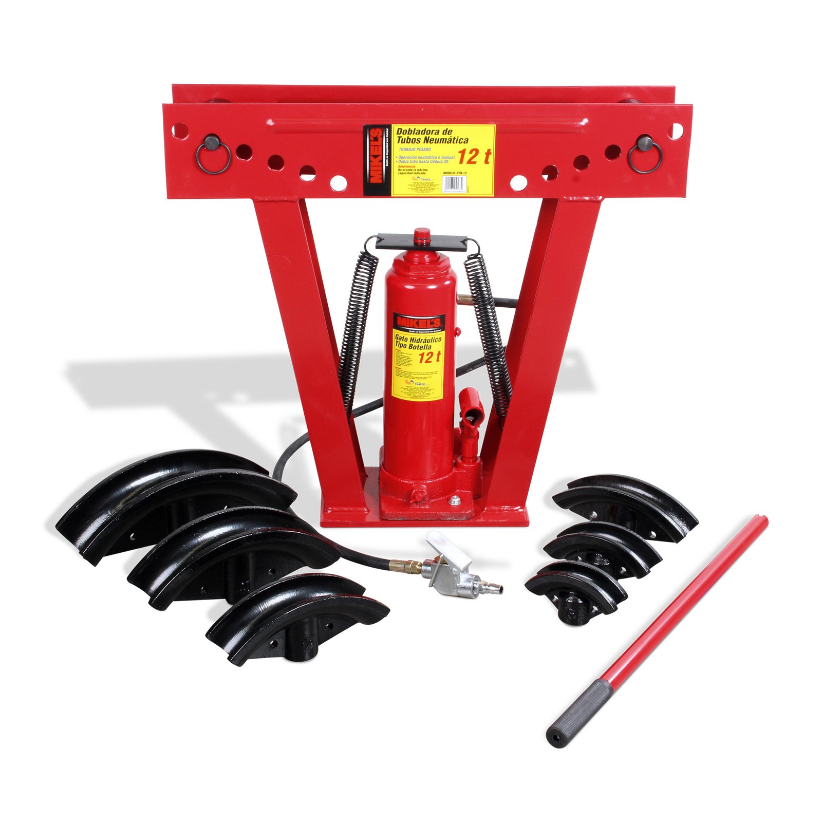 Dobladora para tubo neumática (12 ton) MIKELS DTN-12