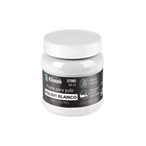 Polish blanco en pasta para auto, 250 g, uso ligero, KLINTEK