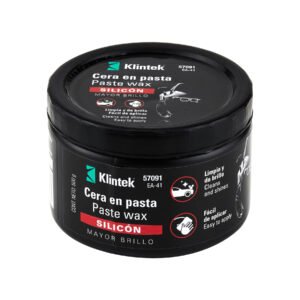 Cera en Pasta de Silicón para Auto, 500 g, Alta Funcionalidad para Cuidado de Superficies, Clave 57091, KLINTEK