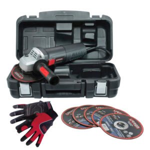 Juego de mini esmeriladora con accesorios, 8 piezas Urrea EA804AK