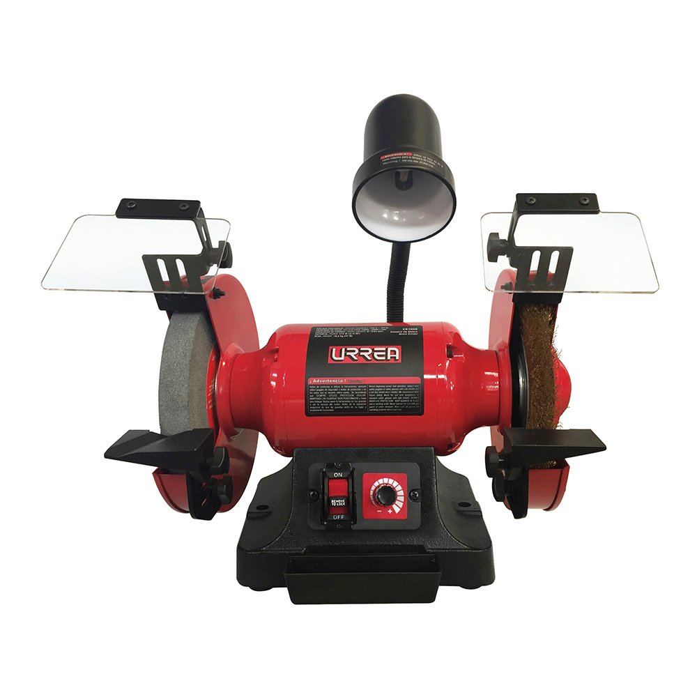 Esmeril de banco 8" 570 W 120 V, 3400 RPM Urrea EB1008