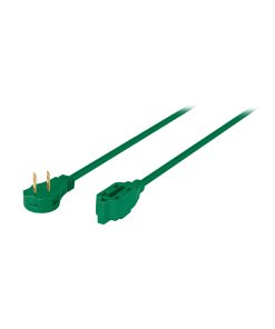 Extensión Eléctrica Volteck Doméstica 5m Clavija Plana Verde - Organización Visual en Talleres Domésticos que Facilita Mantenimiento (Clave 48020)