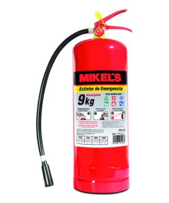 Extintor de emergencia recargable  (9 kgs) MIKELS EE-9