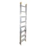 Escalera de extensión tipo III de aluminio con 16 peldaños Surtek EE16