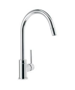 Monomando Cromo Nariz Retráctil para Fregadero, solución práctica y duradera, clave 49914 - FOSET ELEMENT