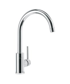 Monomando Cromo Cuello Alto para Fregadero, ideal para fregaderos de alta calidad, clave 49915 - FOSET ELEMENT